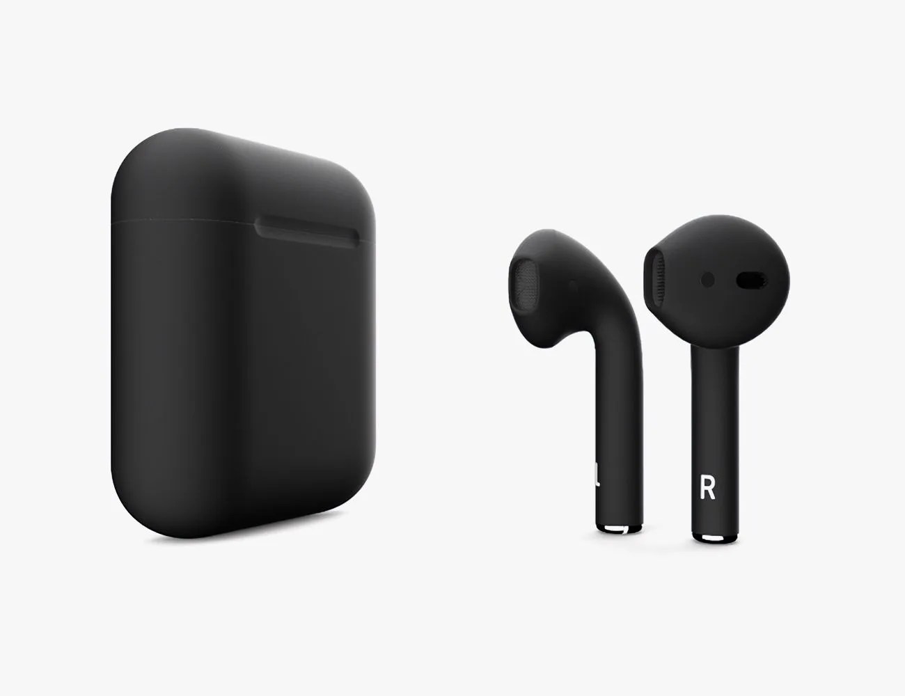 airpods in colorware black