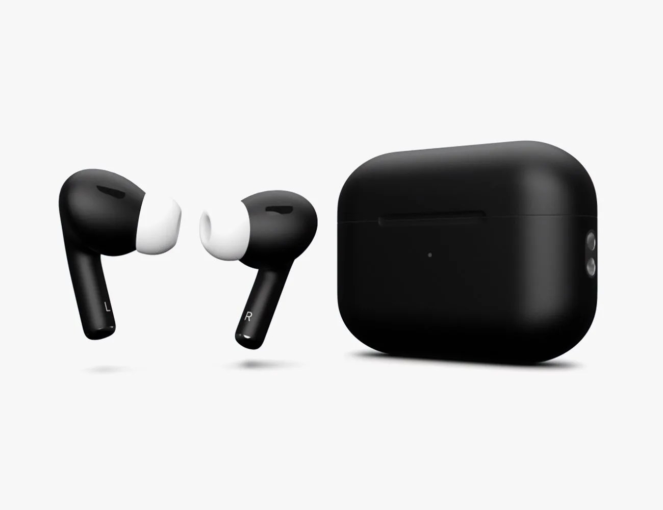 airpods in colorware black