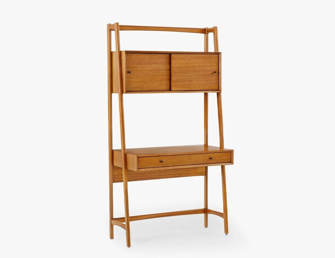 west elm mid century wall desk