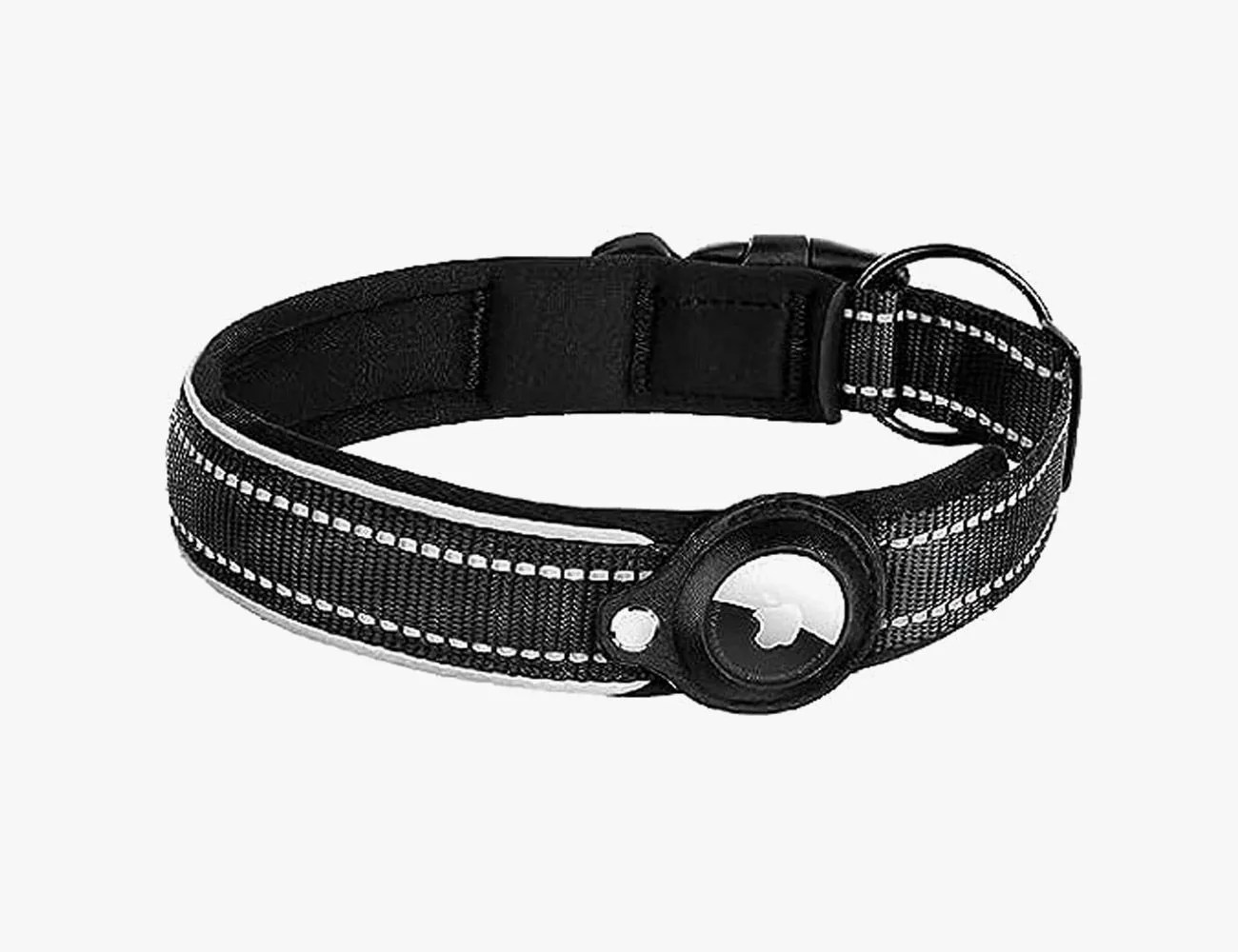 reflective airtag dog collar