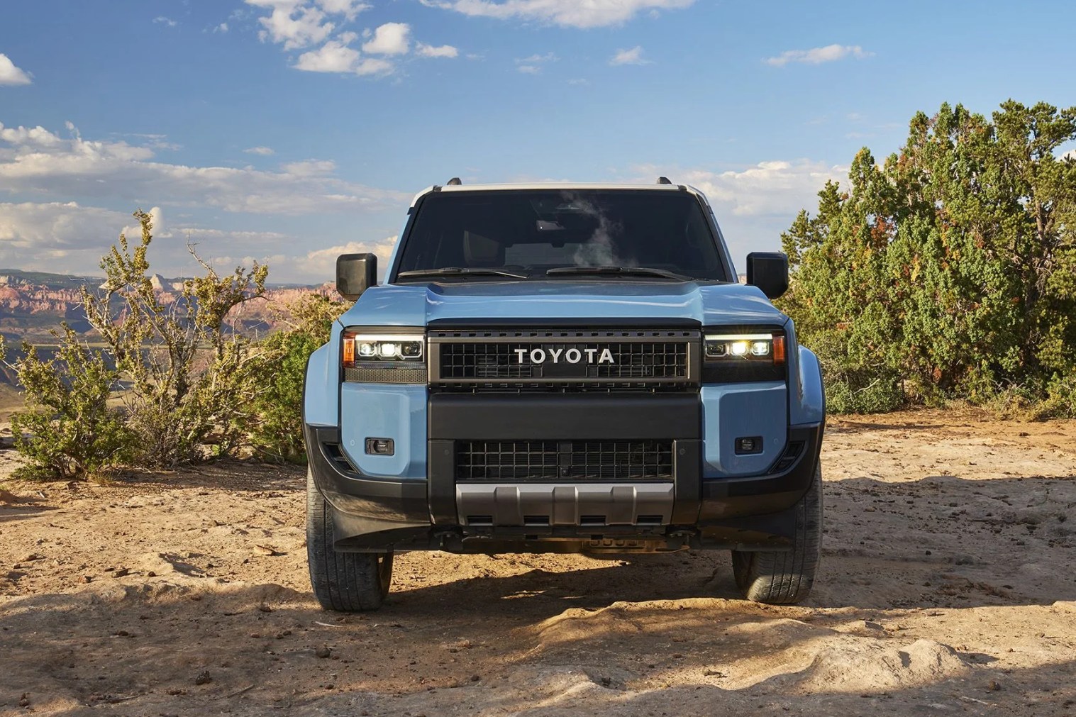 2024 toyota land cruiser front