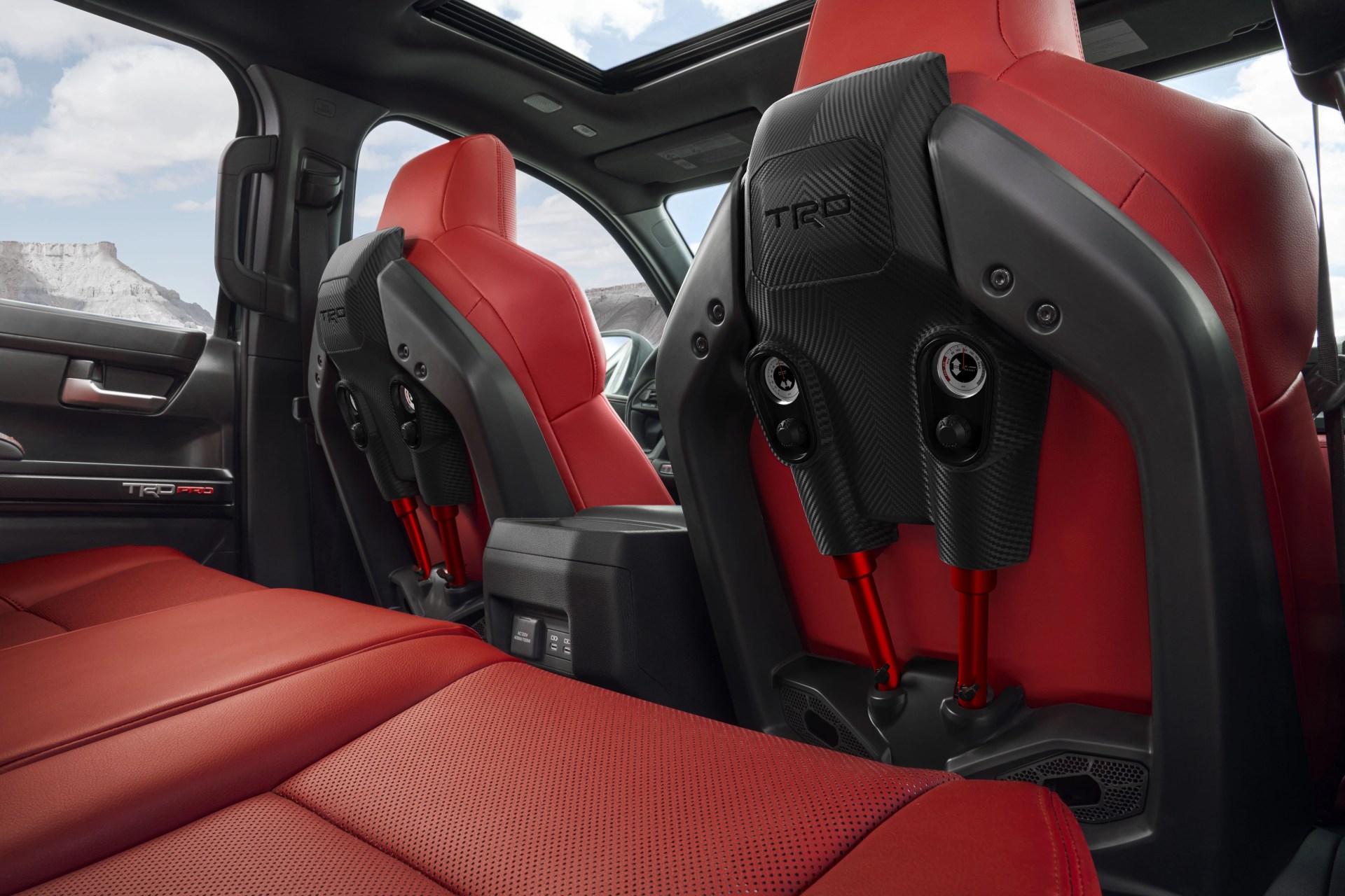 backs of tacoma trd pro isodynamic seats