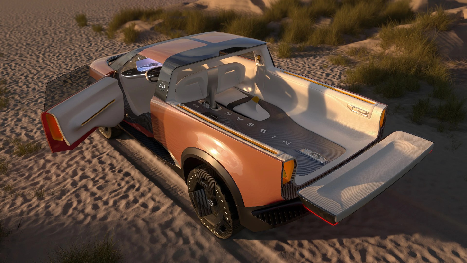nissan electric truck concept