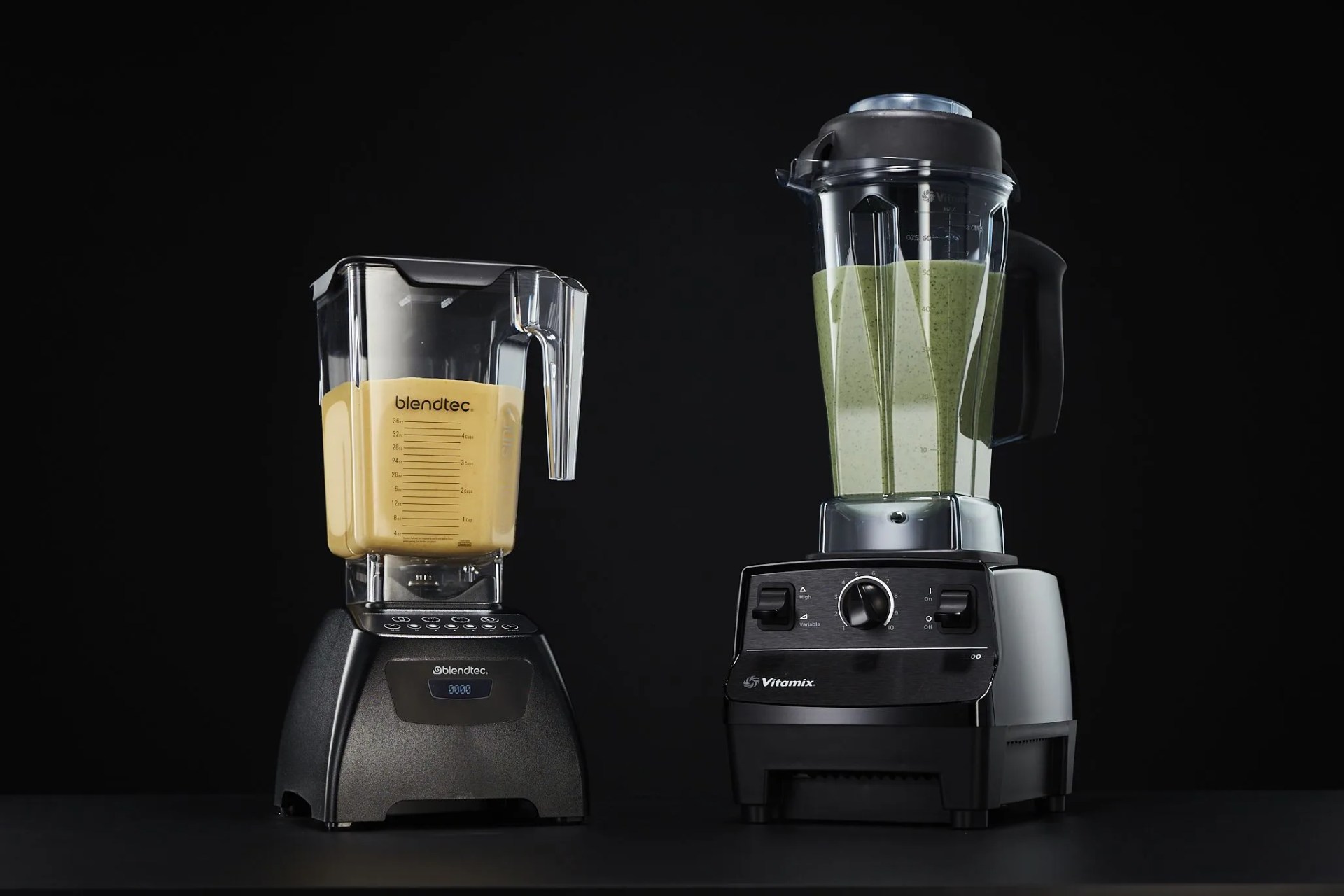 vitamix and blendtec blenders