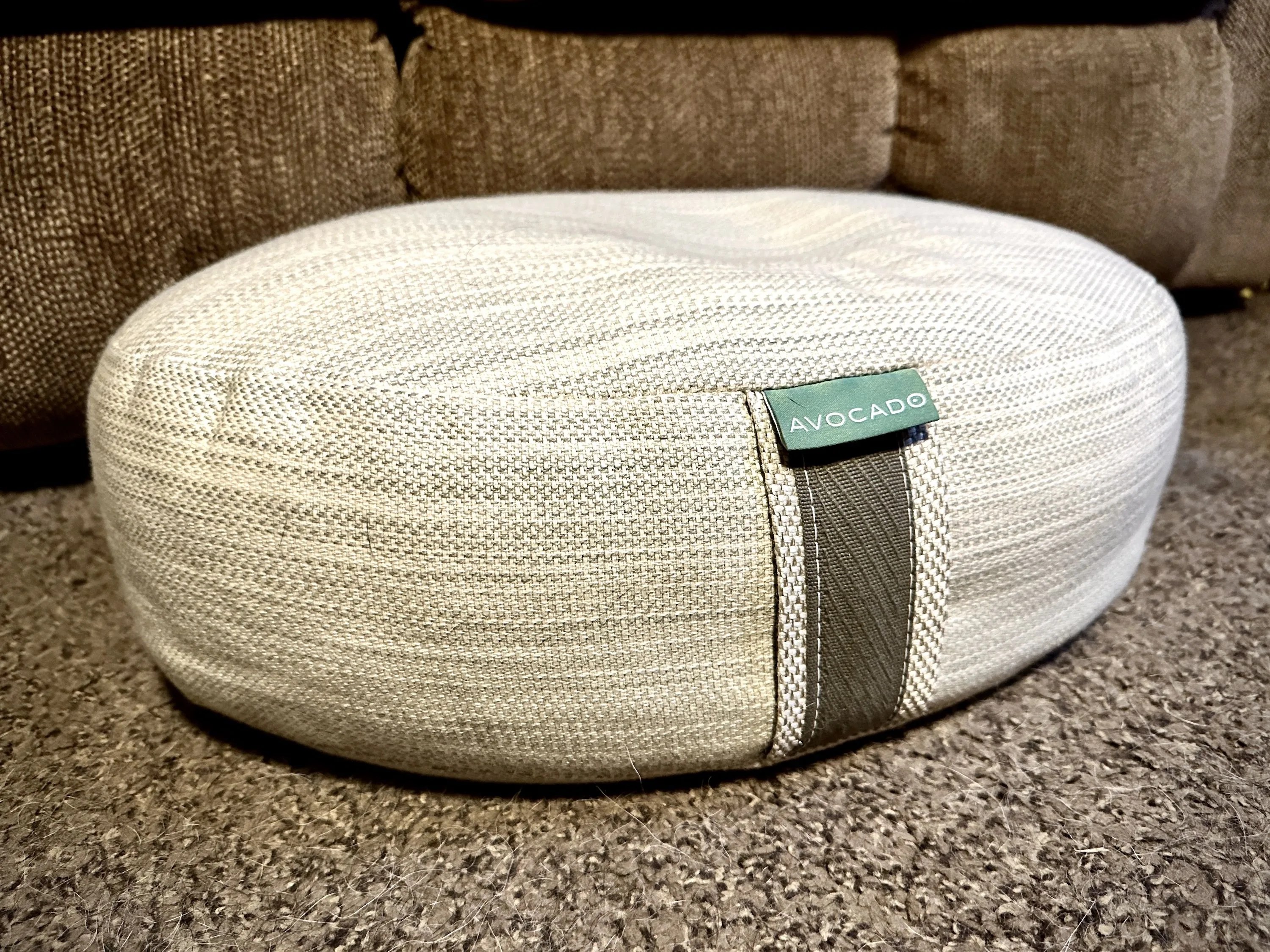 avocado organic meditation pillow