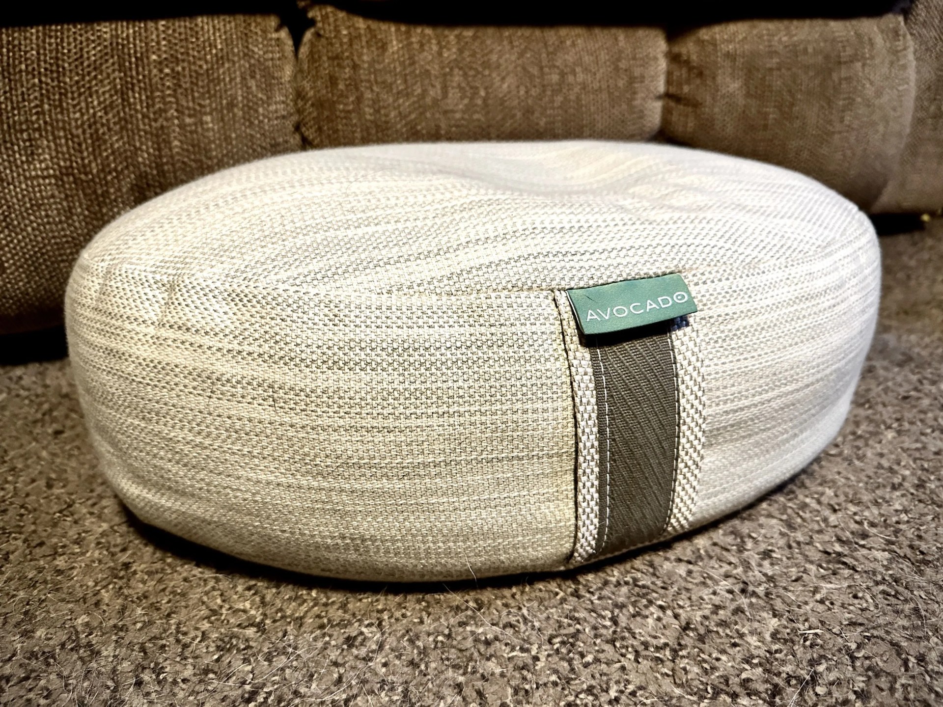 avocado organic meditation pillow