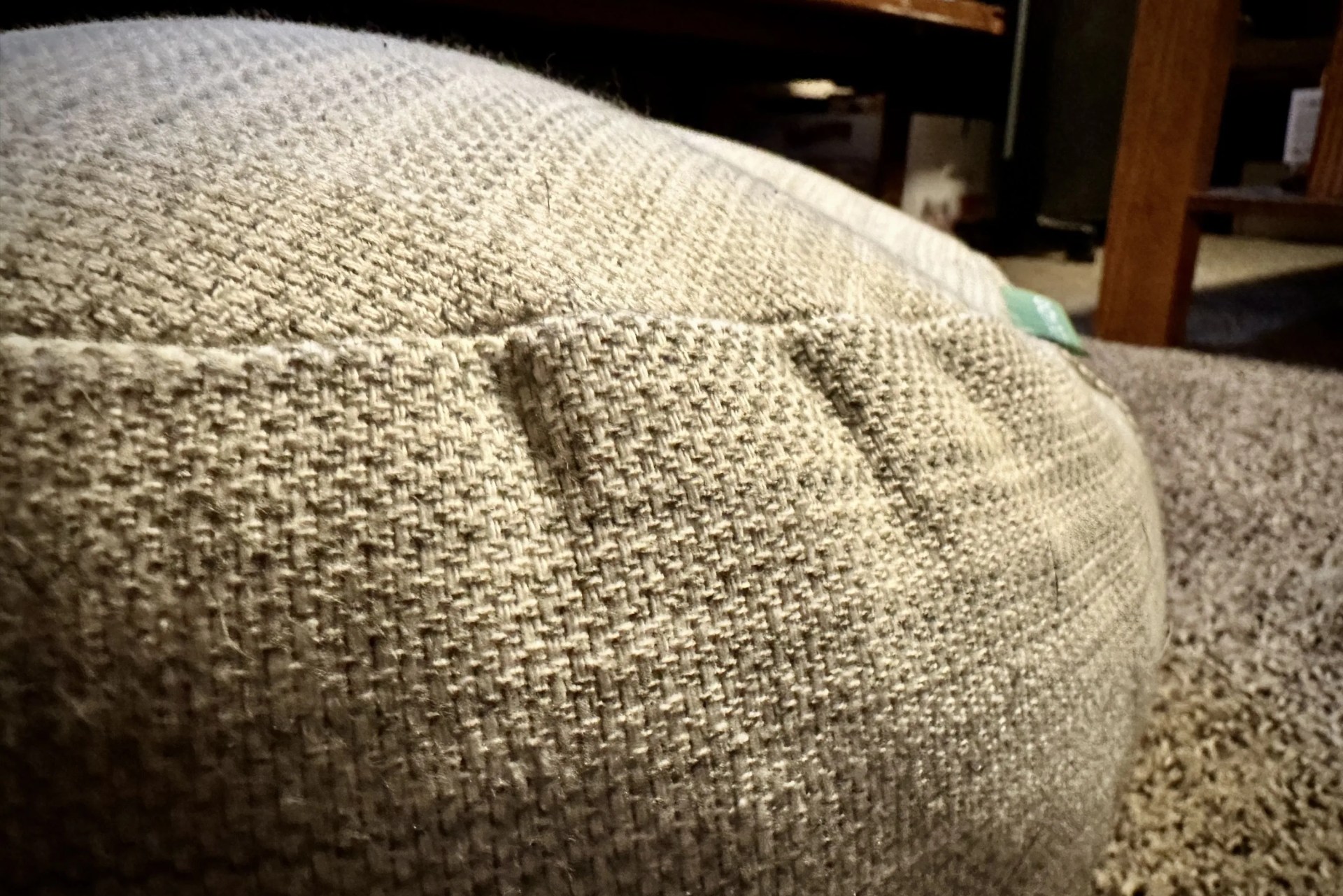 avocado organic meditation pillow