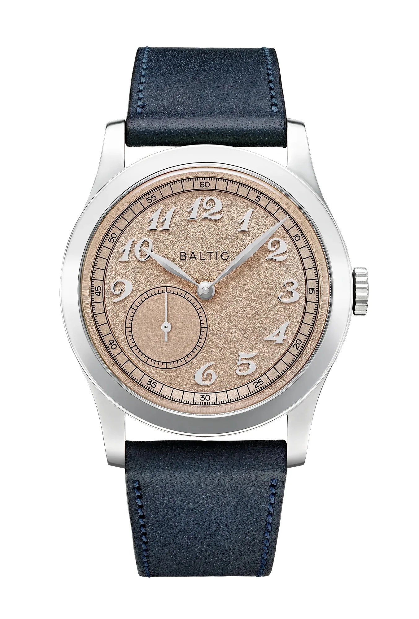 pink dial watch