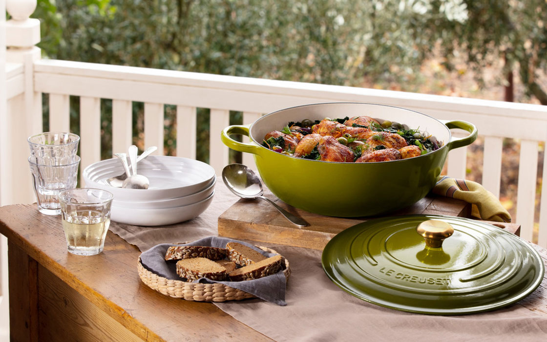 le creuset chef's signature oven