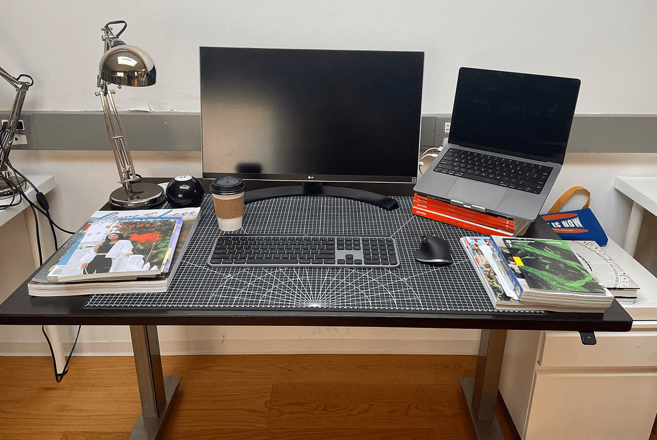 fully standing desk