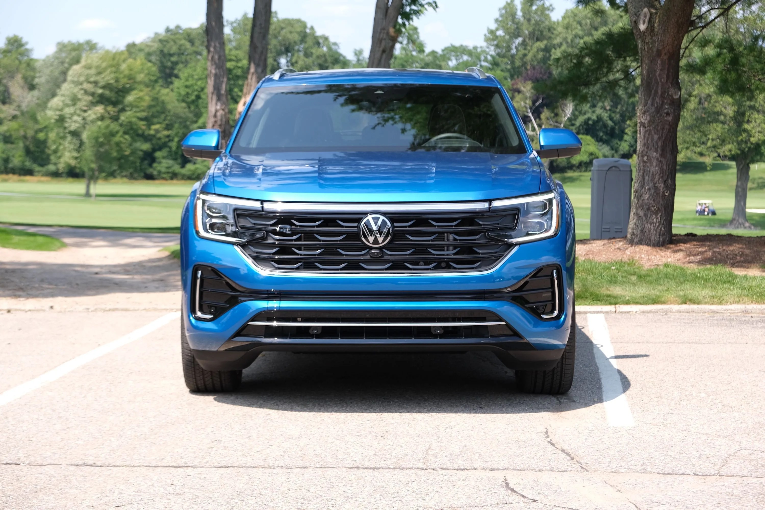 volkswagen atlas cross sport from the front