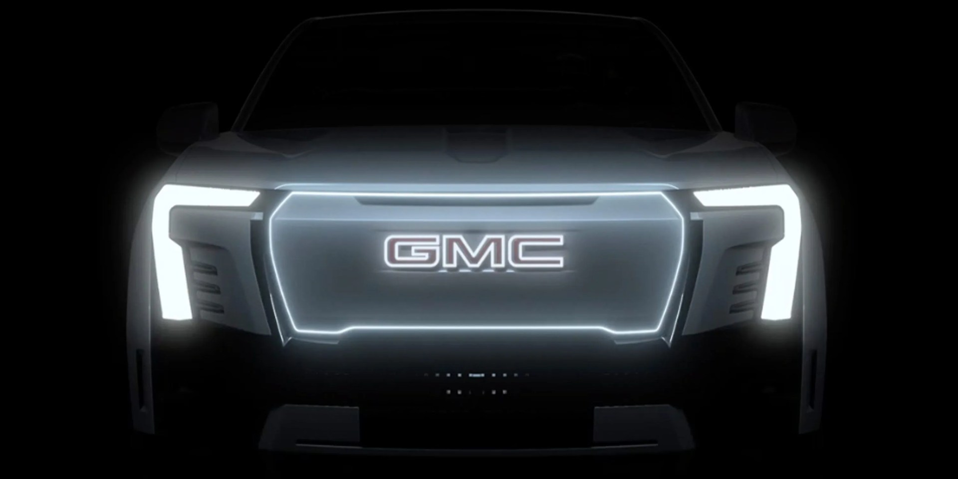 gmc sierra denali ev front end