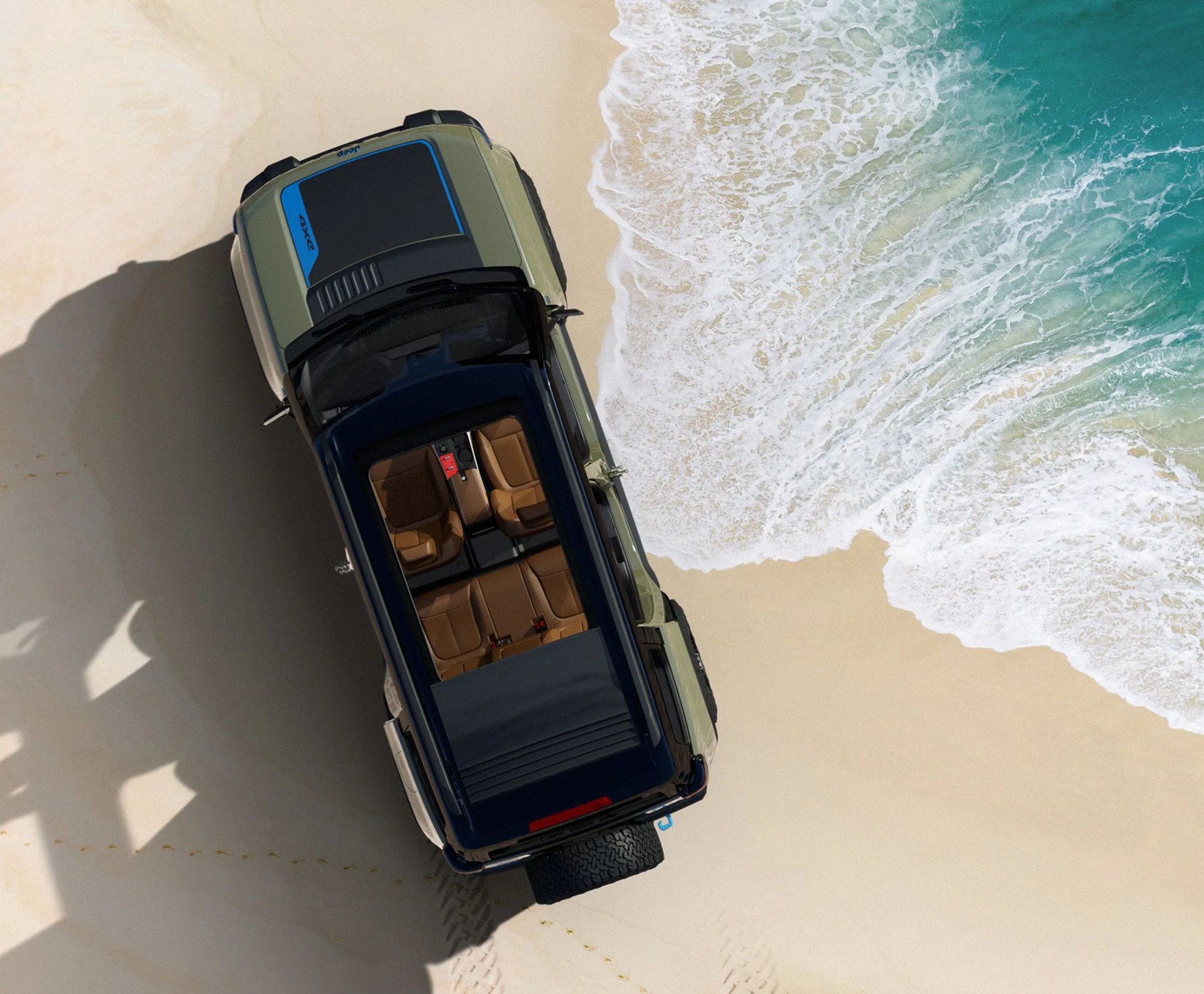 the all new, all electric jeep® recon 100 jeep 100 zero emission