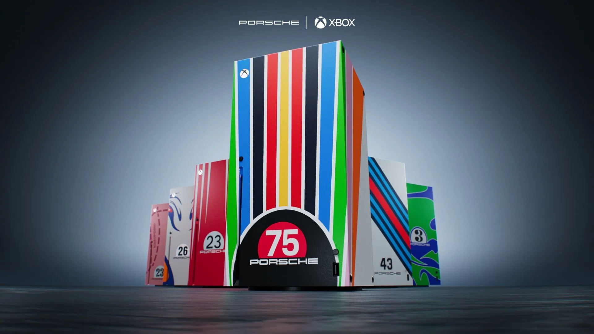 porsche xbox 75th anniversary consoles