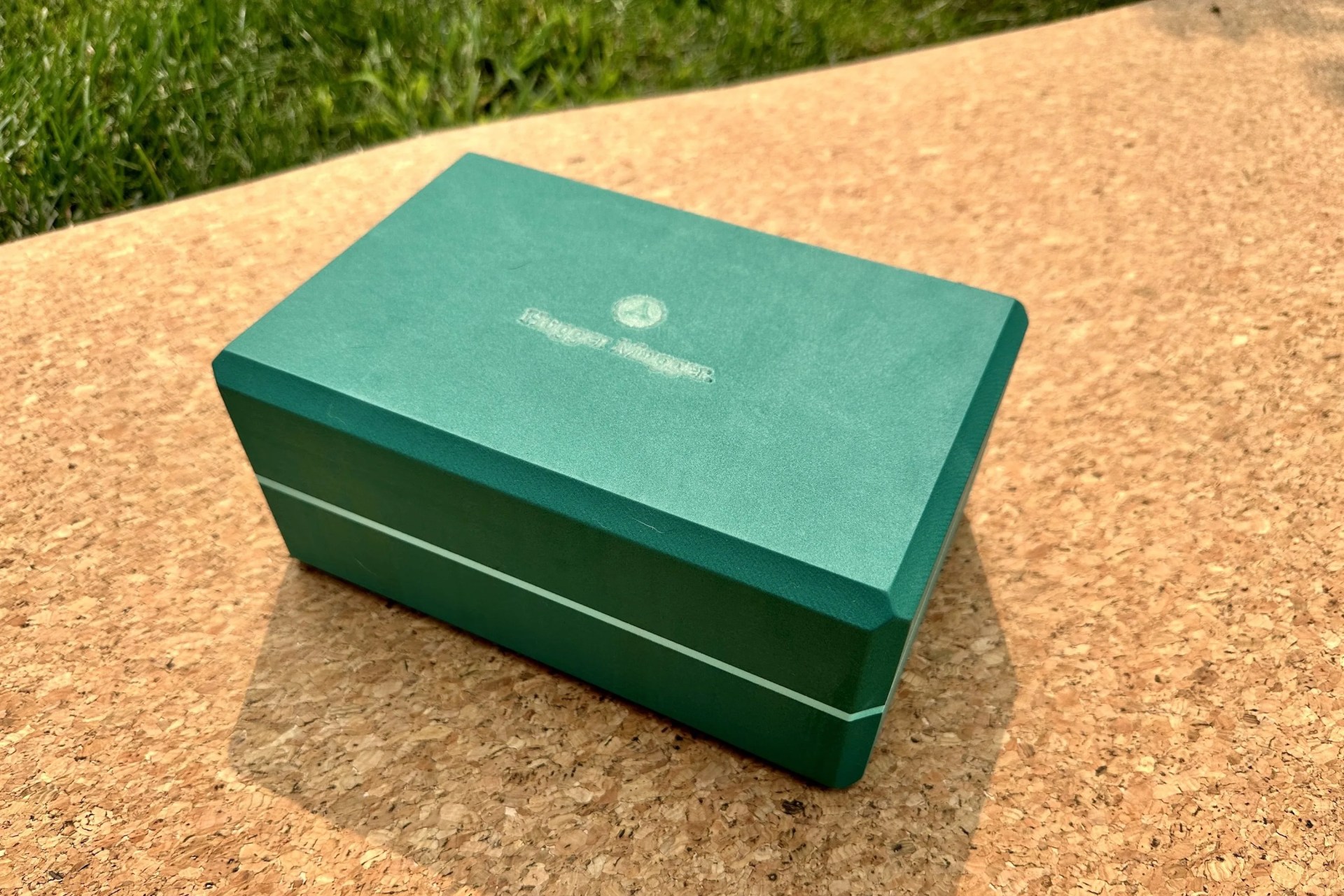 hugger mugger four inch foam yoga block