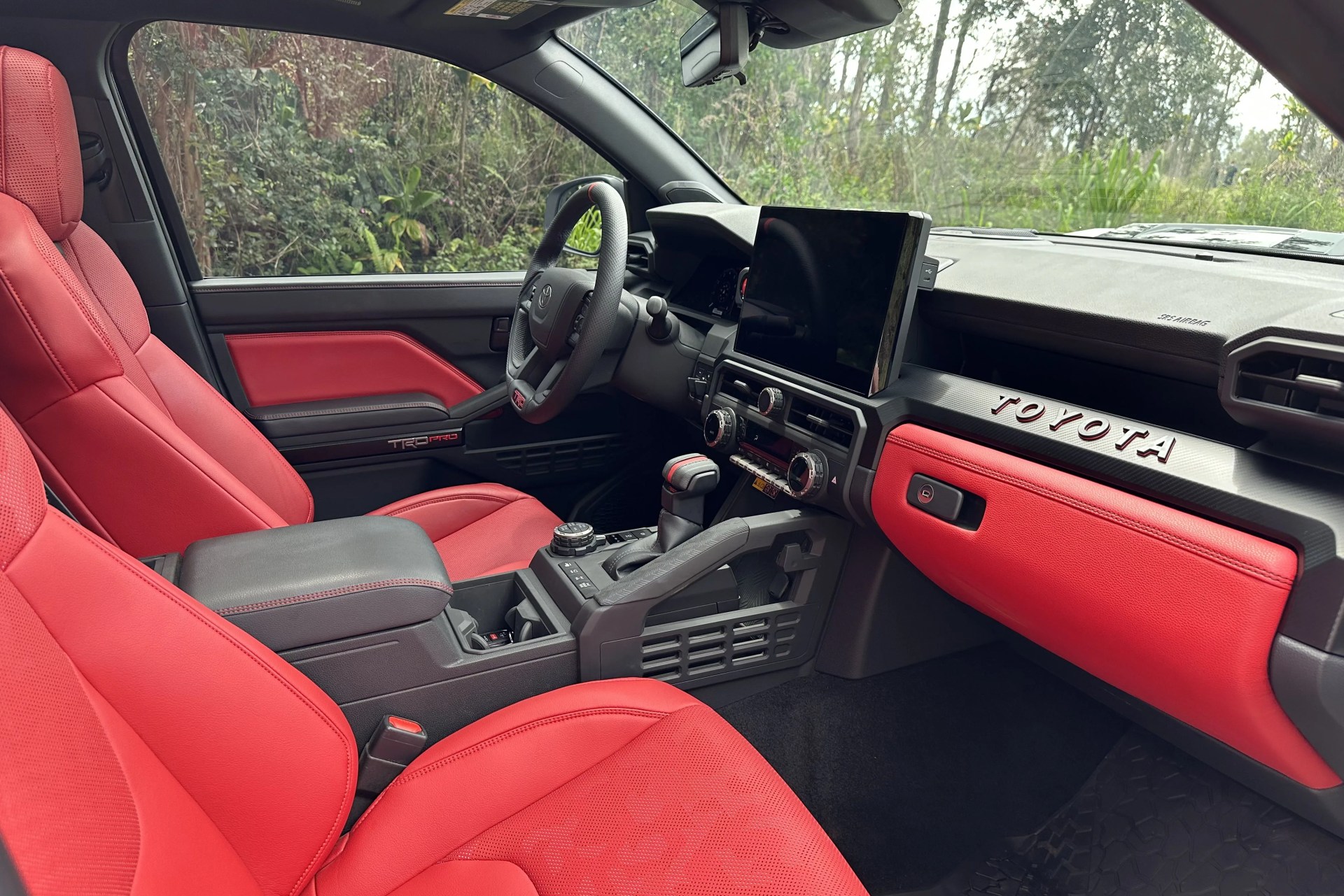 toyota tacoma trd pro interior
