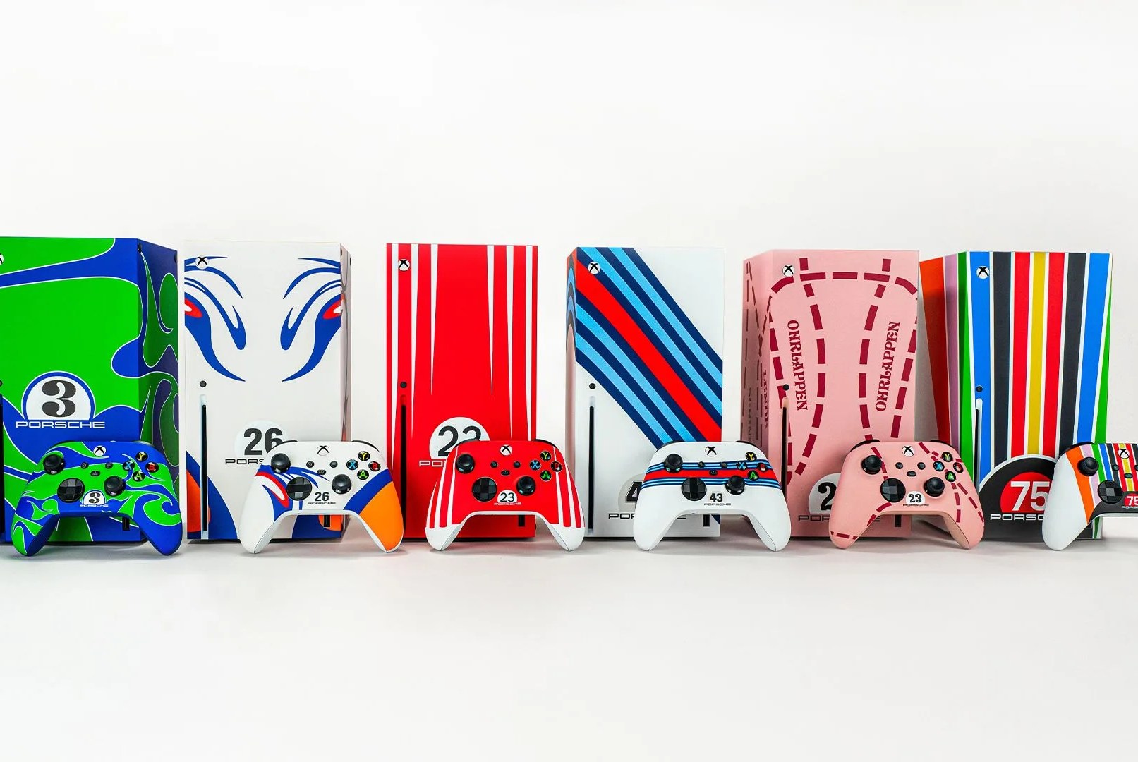 line of porsche xbox consoles