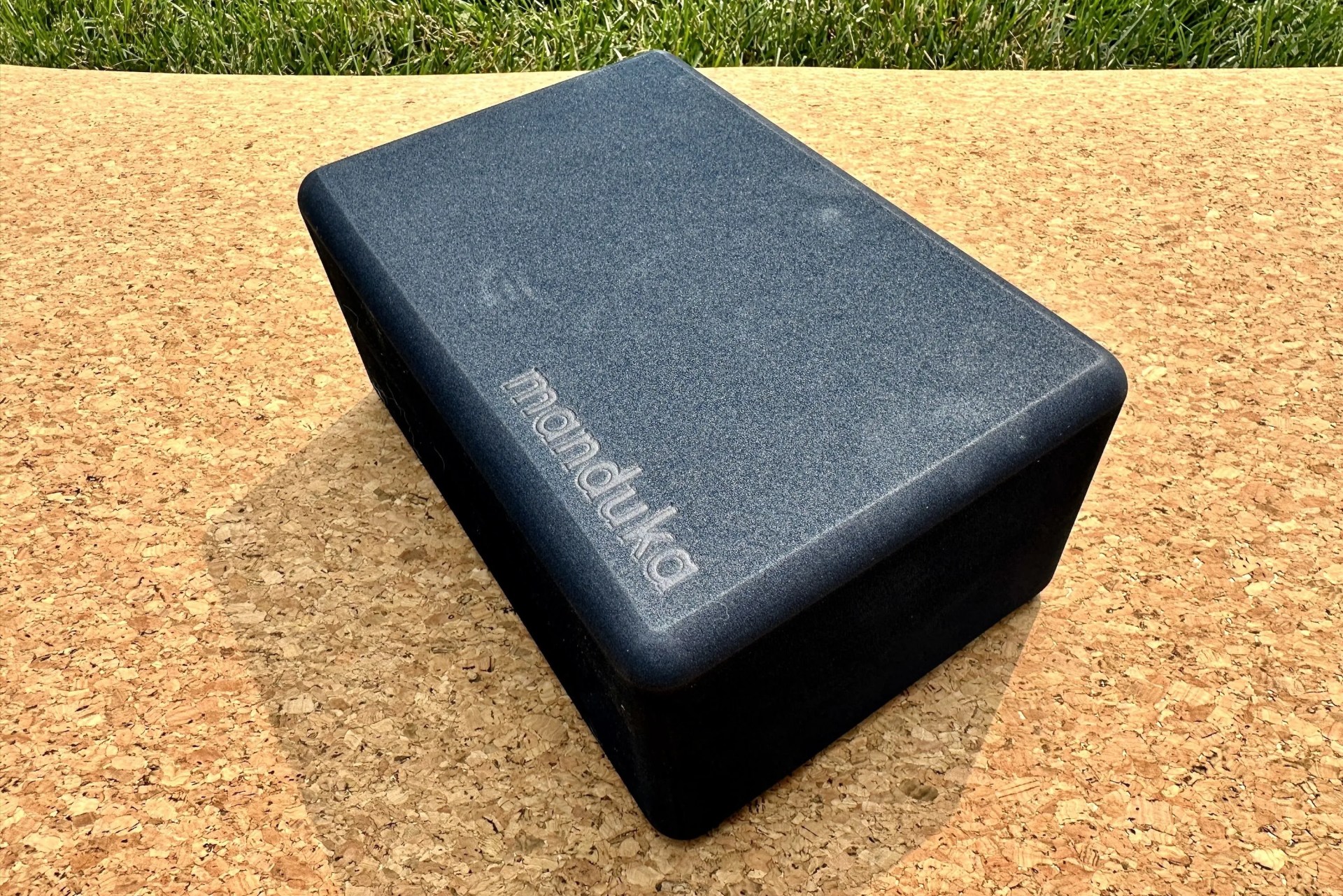 manduka recycled foam yoga block