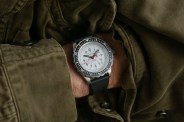 marathon gsar 41mm divers watch with white dial