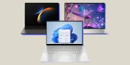 collage of three laptops
