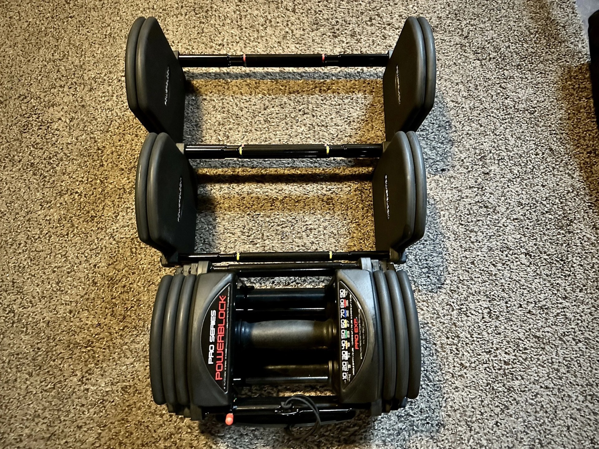 powerblock pro exp adjustable dumbbell