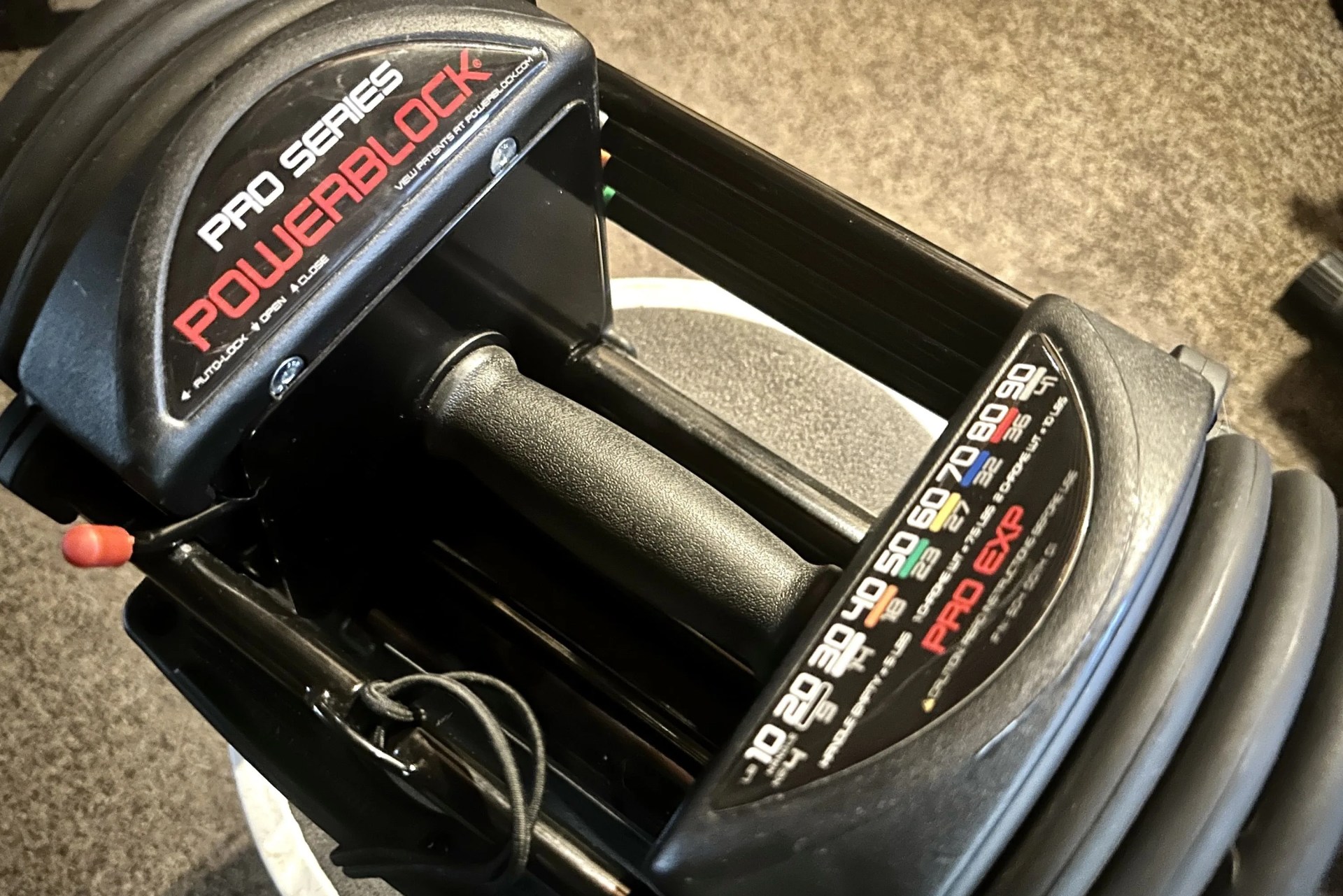 powerblock pro exp adjustable dumbbell