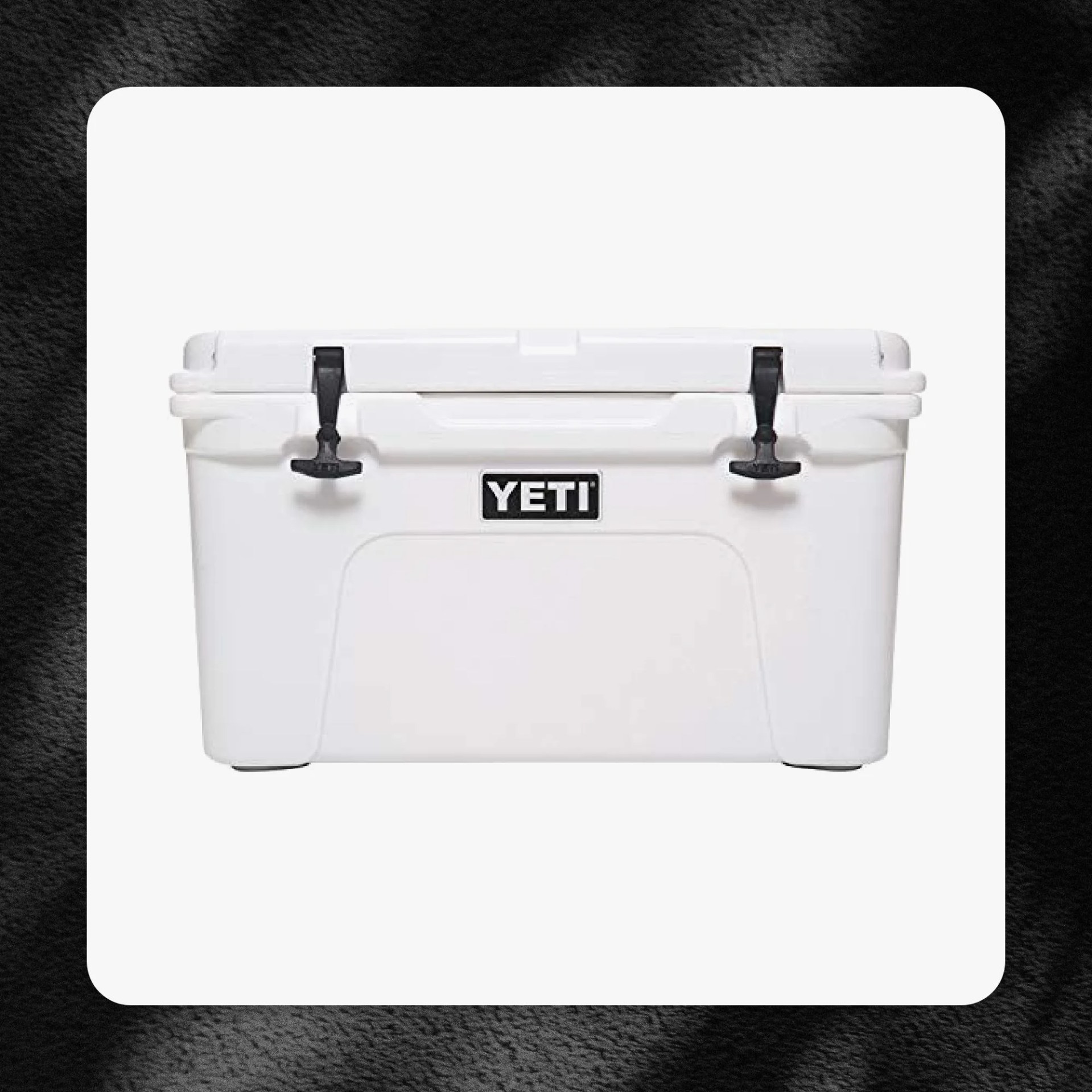white yeti tundra cooler