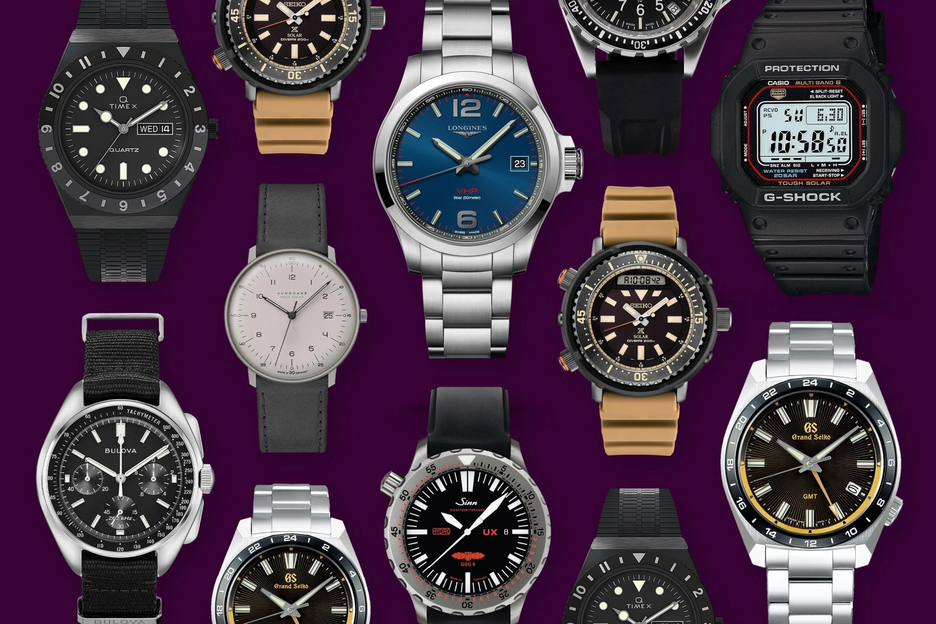 quartz watches