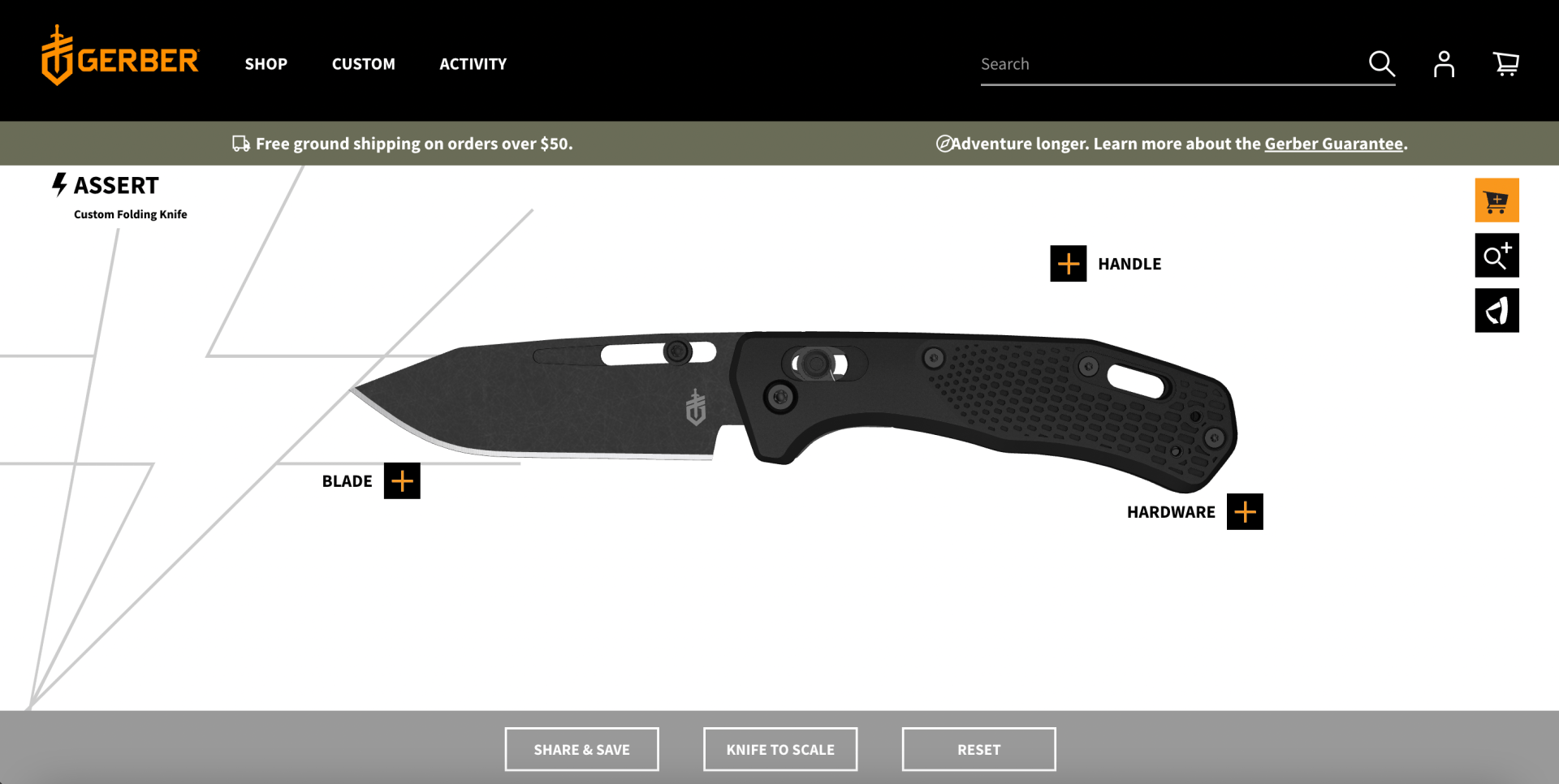 gerber custom tool