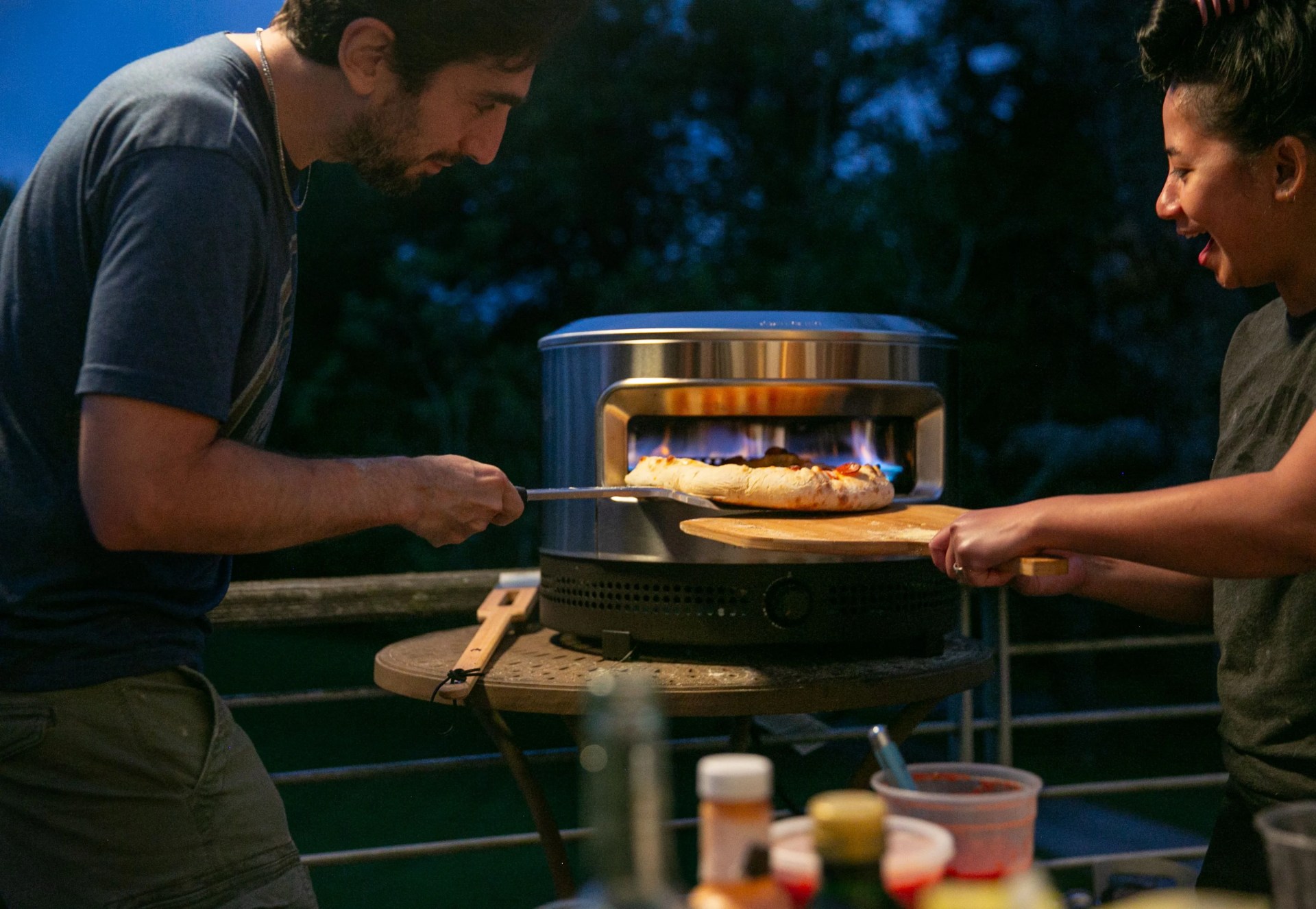 testing the solo pi prime pizza oven