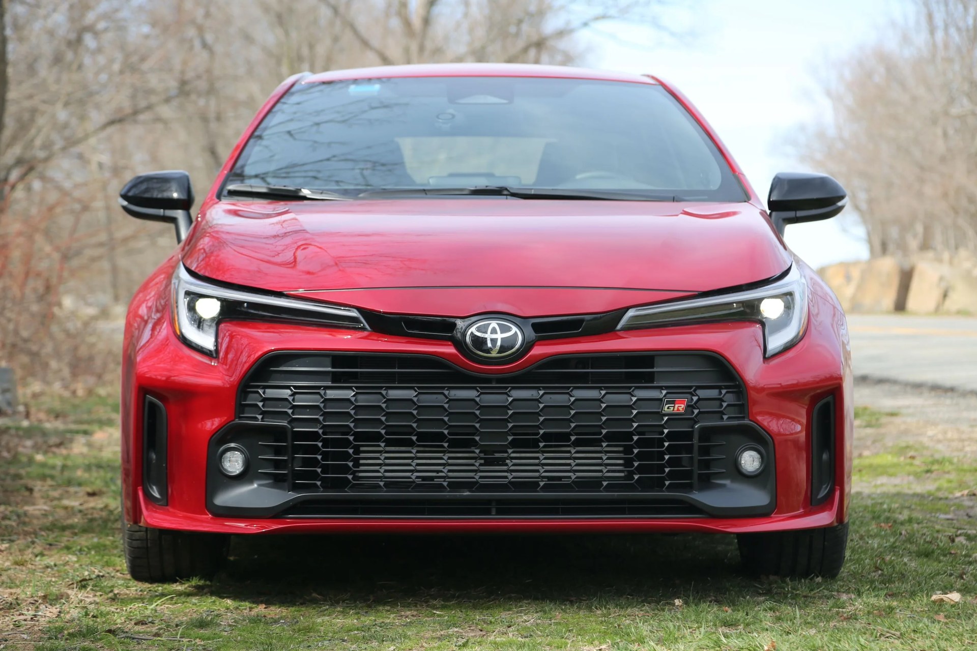 toyota gr corolla 2023 in red
