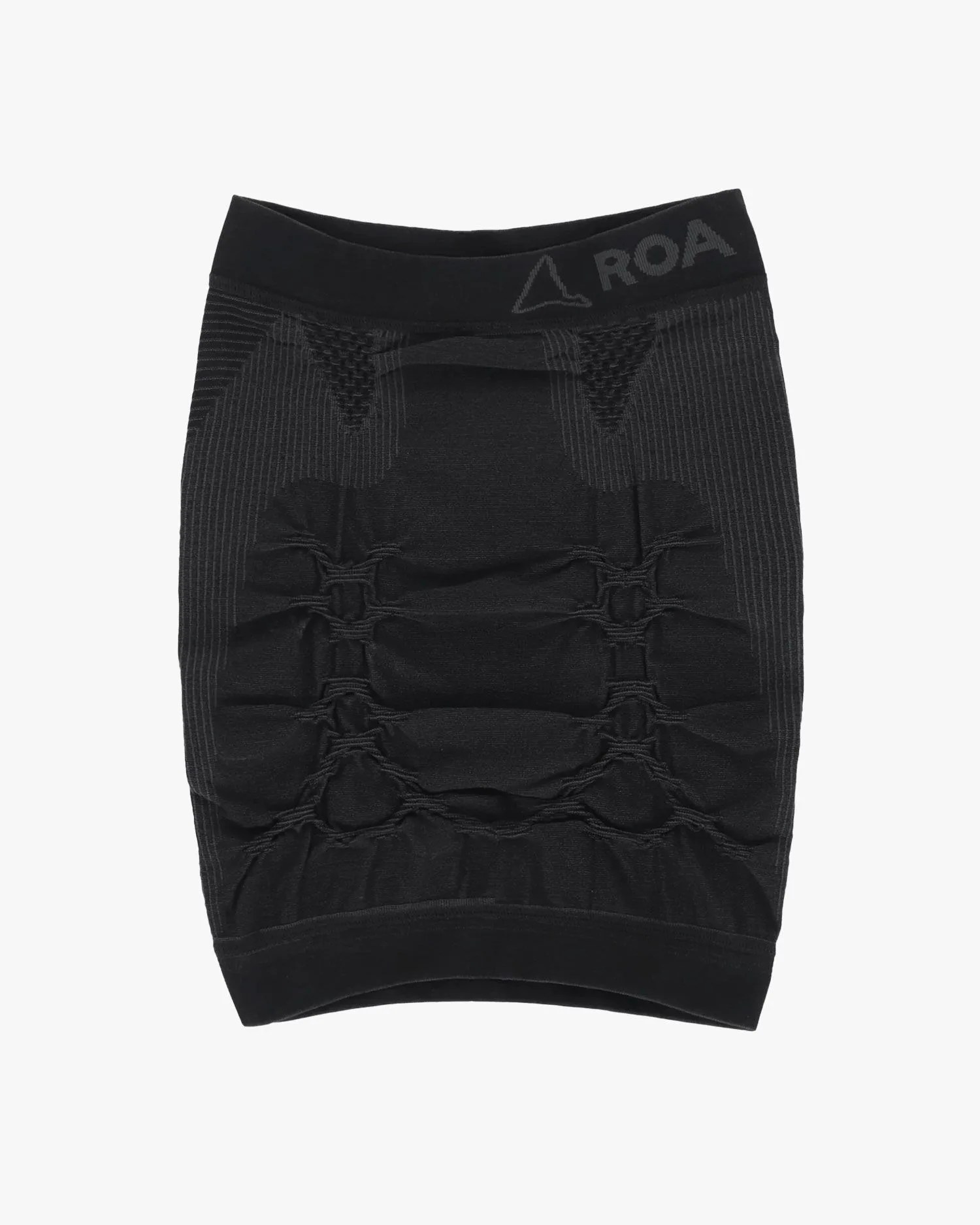 roa neck gaiter 3d in black