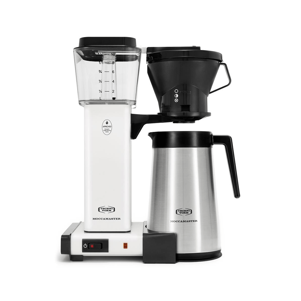 Moccamaster KBT Thermal Carafe Coffee Brewer in Matte White at Nordstrom, Size One Size Oz
