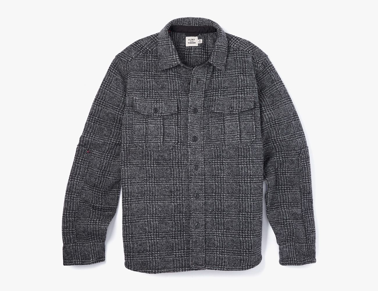 felted wool overshirt