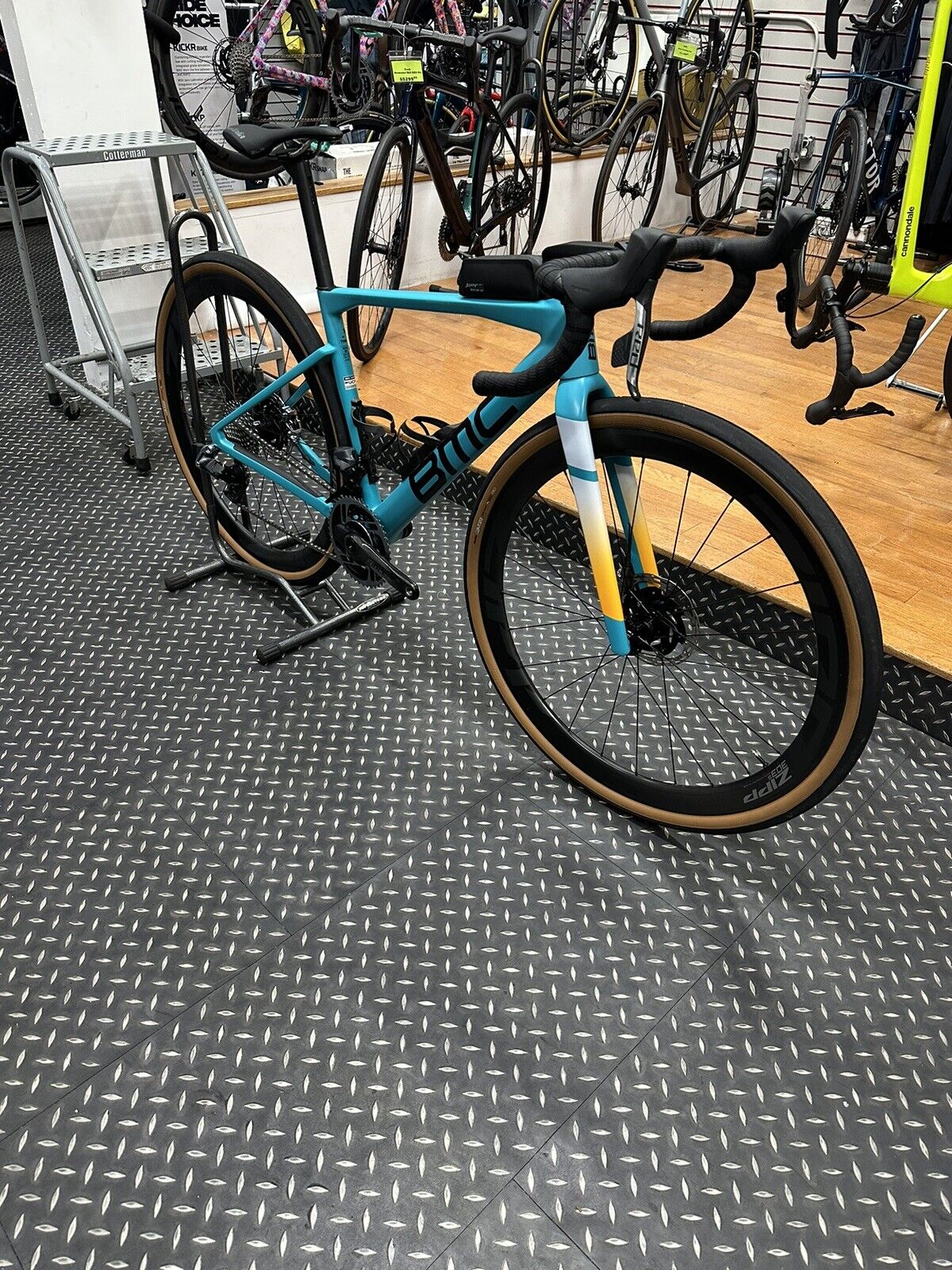 2023 bmc kaius 2 weeks old sram red size 51 2x power meter setup