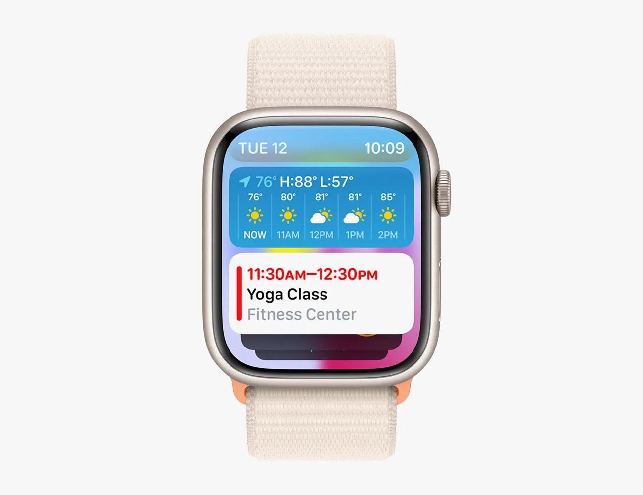 Apple Watch Series 9 [GPS 41mm] Smartwatch with Midnight Aluminum Case with Midnight Sport Loop Fitness Tracker, Blood Oxygen & ECG Apps, Always-On Retina Display, Carbon Neutral