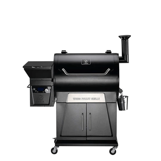black pellet grill