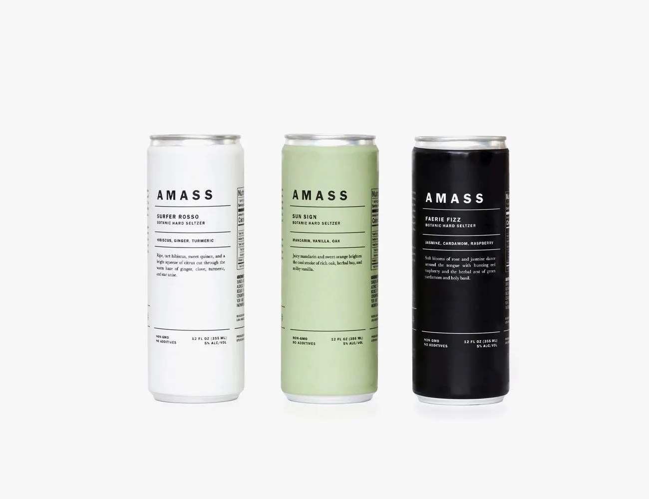 Amass Botanical Hard Seltzer Variety Pack