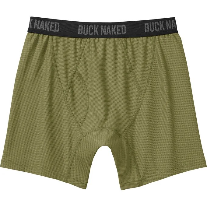 men's go buck naked performance boxer briefs
