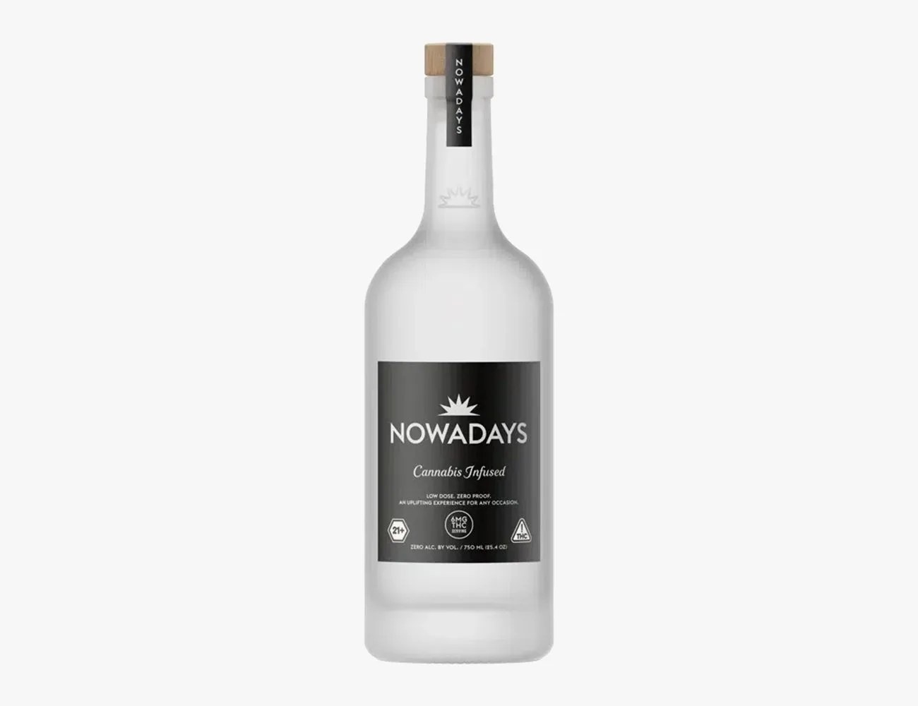 a bottle of a cannabis drink