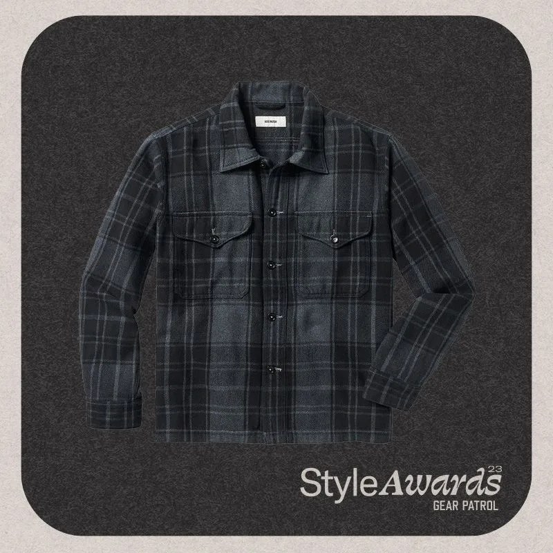buck mason blanket flannel field jacket