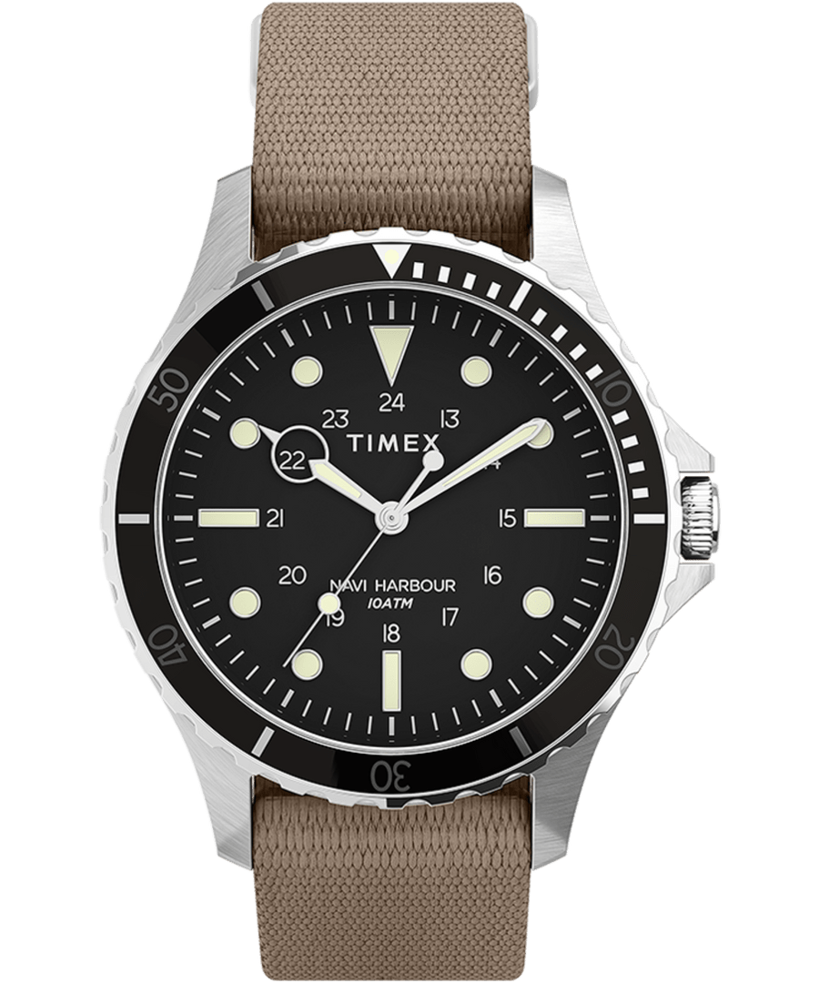 Navi XL 41mm Fabric Strap Watch