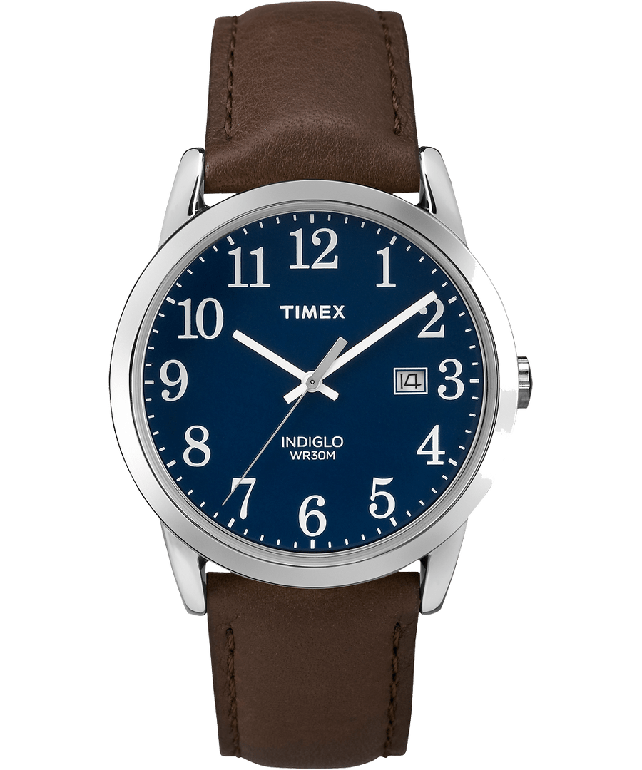 Easy Reader 38mm Leather Strap Watch