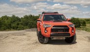 toyota 4runner parked on dirt