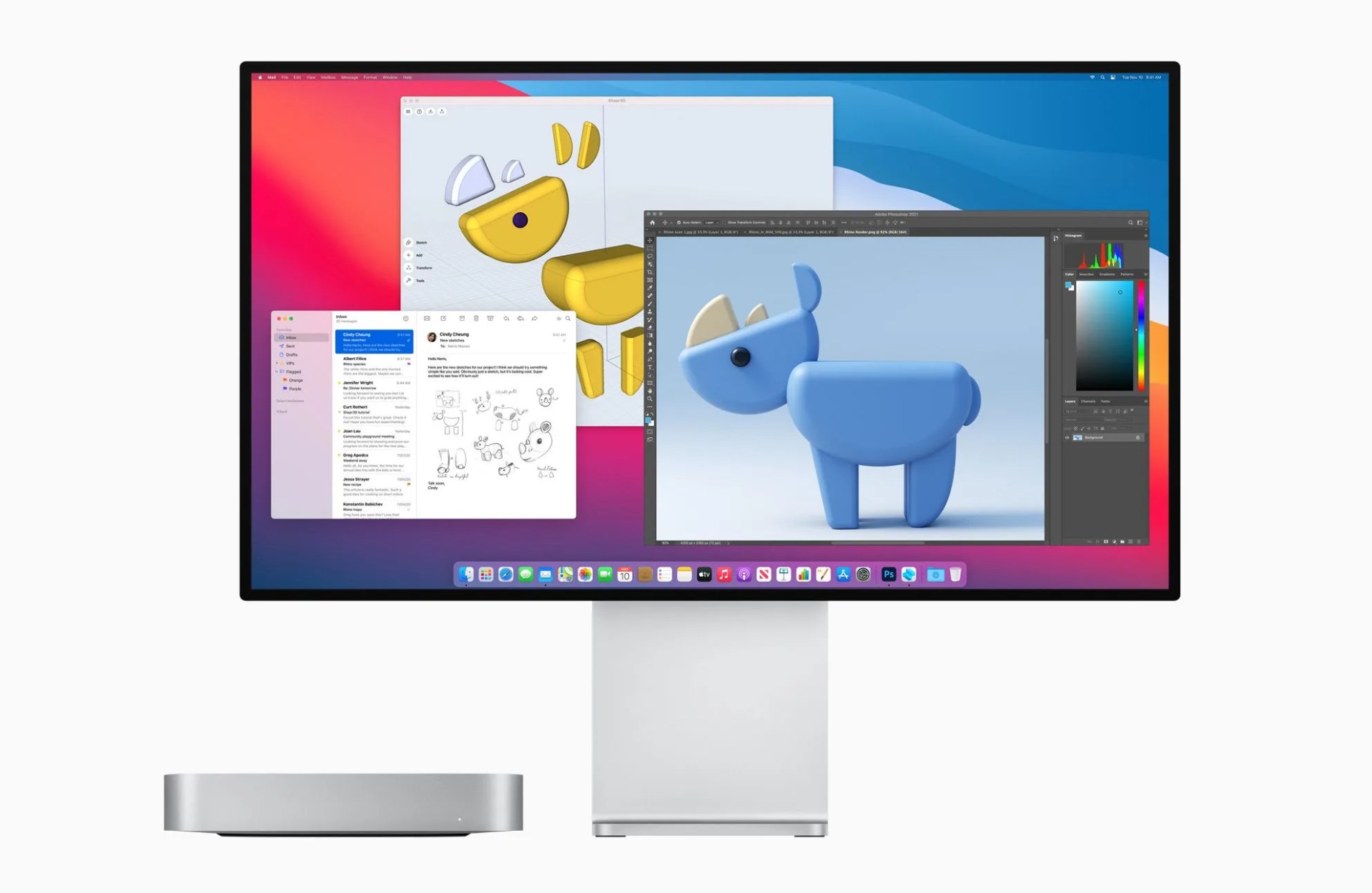 2020 apple mac mini with monitor