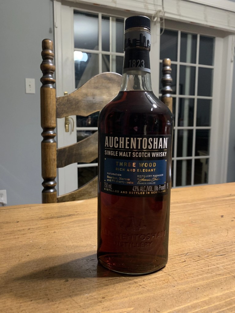 auchentoshan scotch bottle