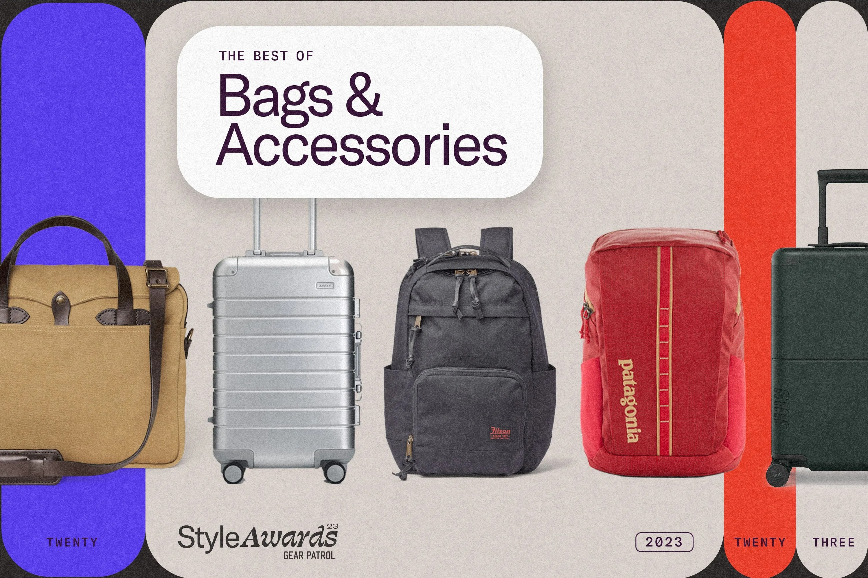 bags with a graphic that says the best of bags and accessories