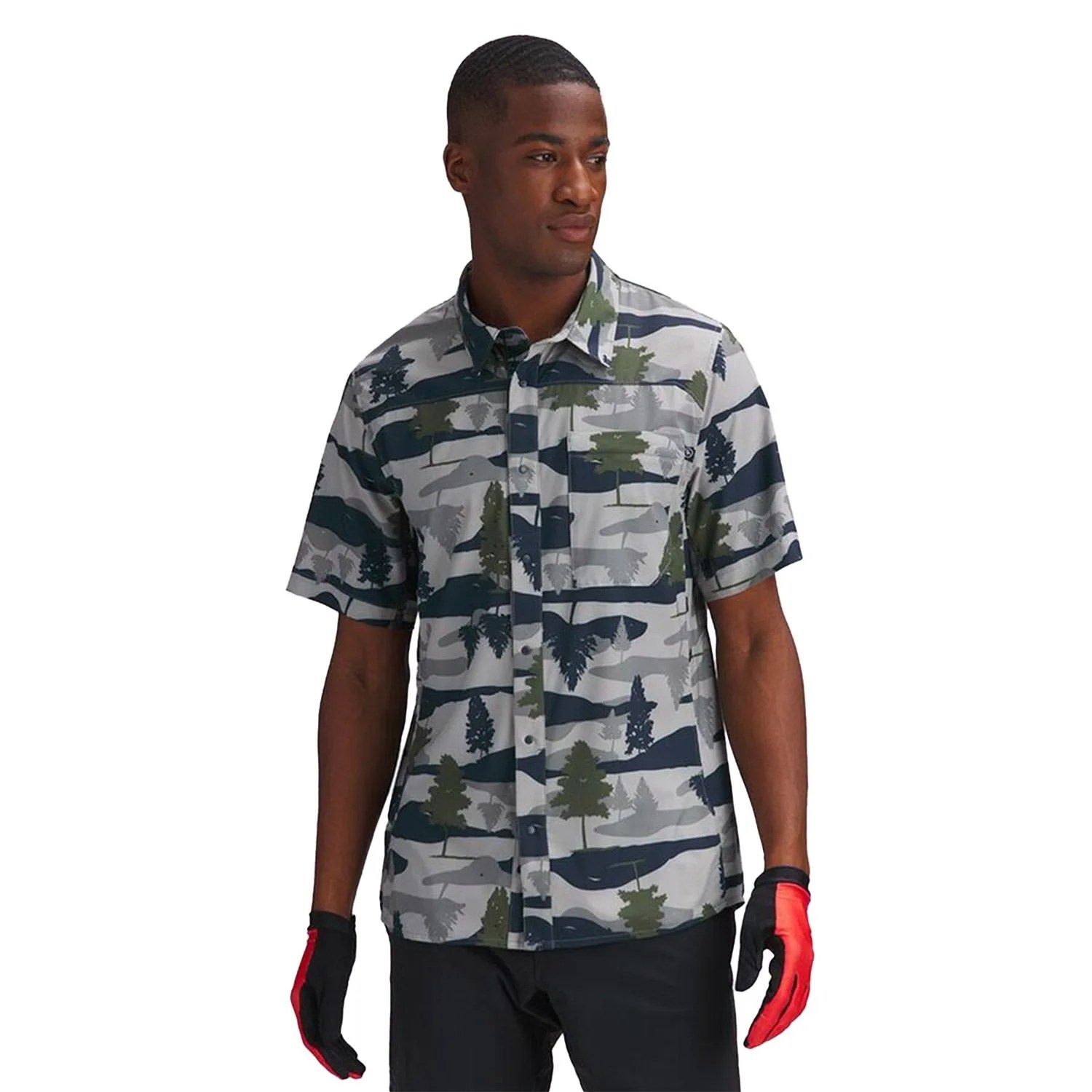 button up mtb jersey