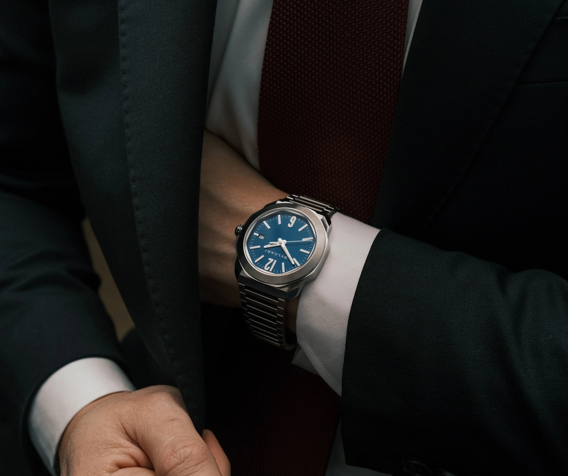 watch on a wrist