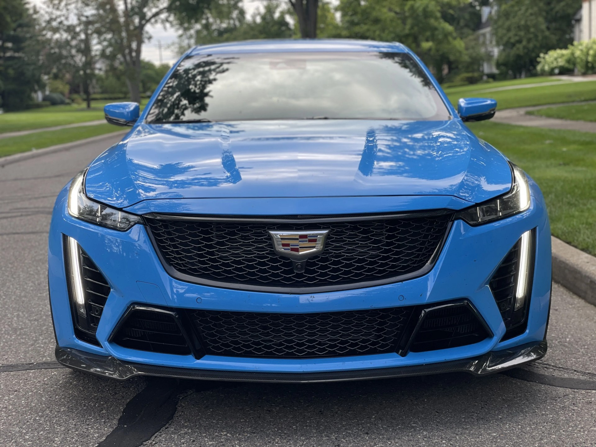 cadillac ct5 v blackwing electric blue 2022